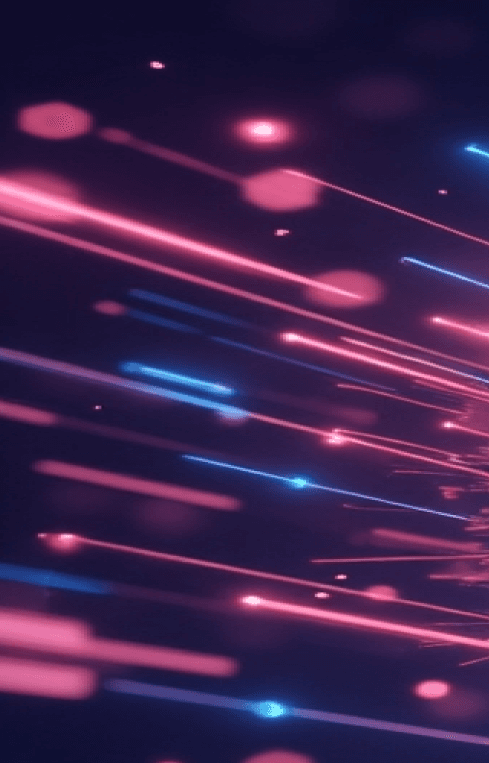 Abstract light pattern